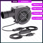 DC 5V USB 5015 7515 7530 Blower Cooling Fan Brushless Motor Case Fan Blower Fan Humidifier Fan Induction Cooker Fan