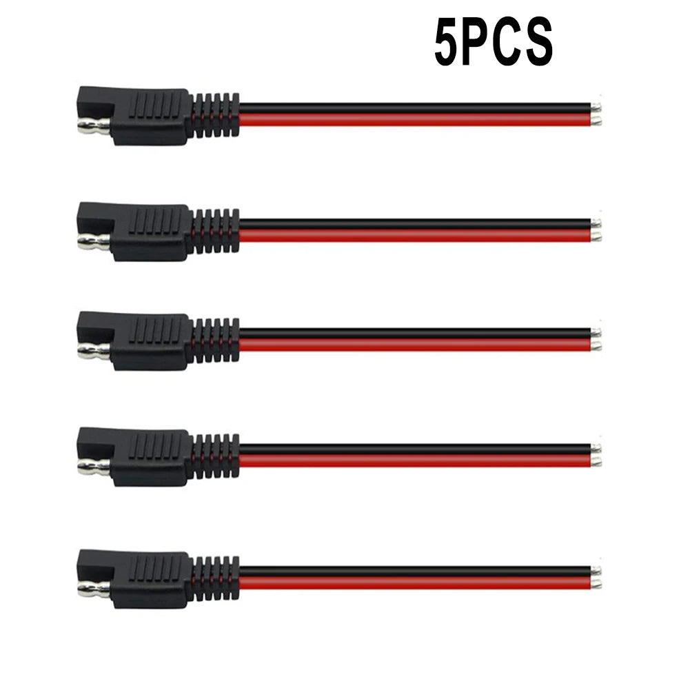 5pcs Below 36v for sae Extension Cord Battery for charger 15/30cm 5PCS Battery for charger Connector High Quality Power