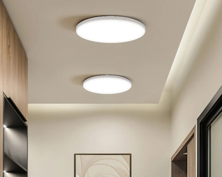 Led Ceiling Lamp With Motion Sensor 110-220V Human Infrared Smart Room Lamp 20W 40W Ceil Lamps For Entrance Balcony Corridor