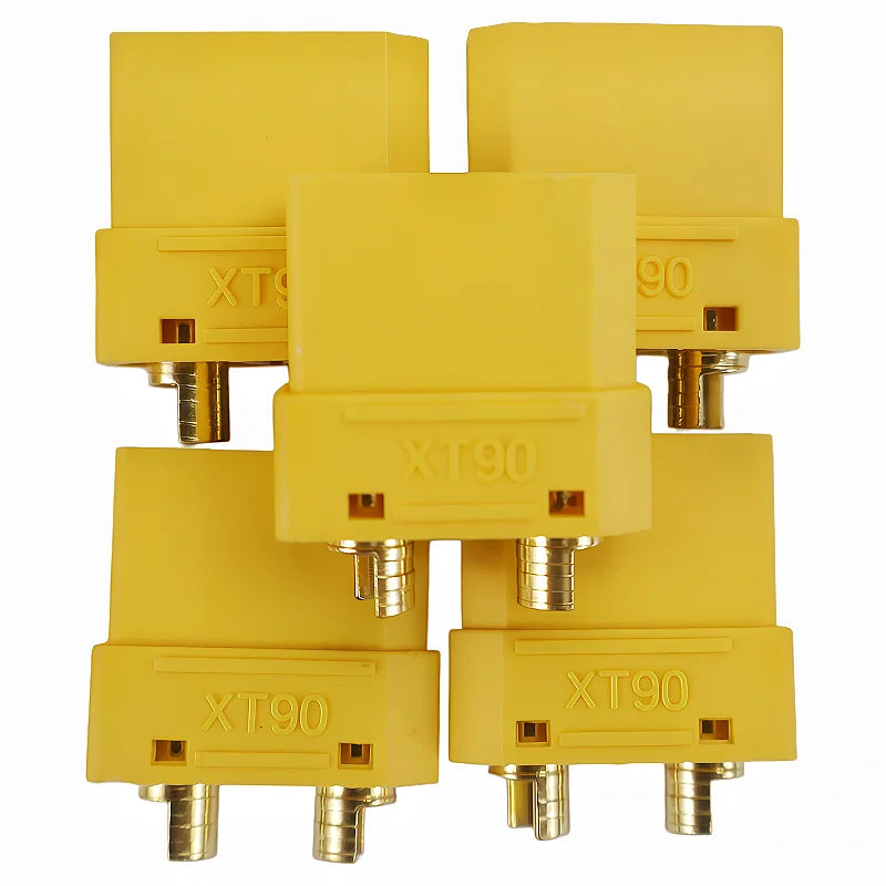 10PCS XT90H Connector 5 Pairs XT90H Connector Male Female Adapter for RC Drone Car Lipo Battery