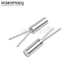10PCS 2*6 Cylindrical Crystal Oscillator 2x6 6/8/12/16/20/24/25/26/27/32.7698 6M 8M 12M 16M 20M 24M 25M 27M 32.768M Oscillator
