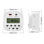 CN101A LCD Time Switch 12V 24V 110V 220V Time Relay Street Lamp Billboard Power Supply Timer