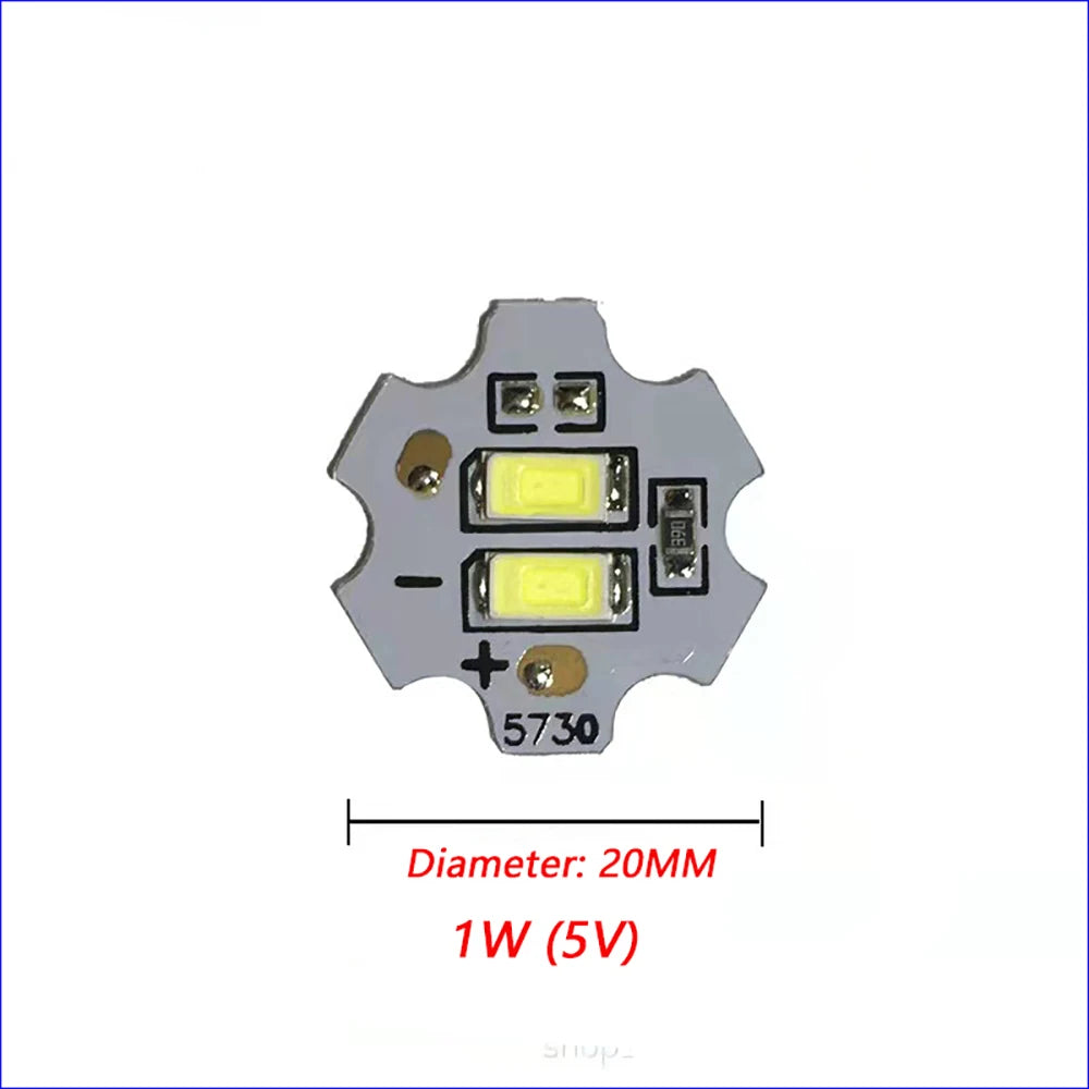 1PCS DC5V Dimming Light Switch Of 2 Meters With LED Chips 5730 SMD LED Lamp 1W 2W 3W 4W 5W 10W LED Light Beads White Warm White