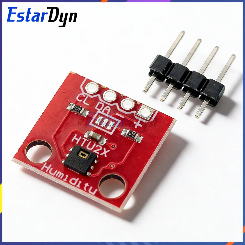 HTU21D Temperature Humidity Sensor Module, I2C High Precision Replace SHT21 SHT20 for  ESP32, GY-213V Board