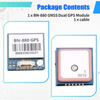 A73E-BN-880 GNSS Dual GPS Module With Integrated QMC5883L Compass Sensor For AMP2.6/PIX-HAWK Flight Controllers