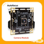 ELP Autofocus USB Camera 16MP Ultra HD Webcam IMX298 Sensor Mini Camera with 68 degree No Distortion Lens