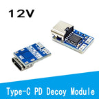 Type-C PD Decoy Module PD23.0 To DC Trigger Extension Cable QC4 Charger 9V 12V 15V 20V PDC004-PD Best Quality All Check