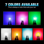 2/6x W5W T10 Led Bulbs Canbus W5W Sapphire COB Drive-Free Led Wedge Bulb 6000K 168 194 Led 5w5 Car Interior Dome Reading Bulb