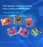 7620 Gesture Recognition Sensor PAJ7620U2 9 Gesture Recognition Sensor Modules RGB Infrared Sensing Modules