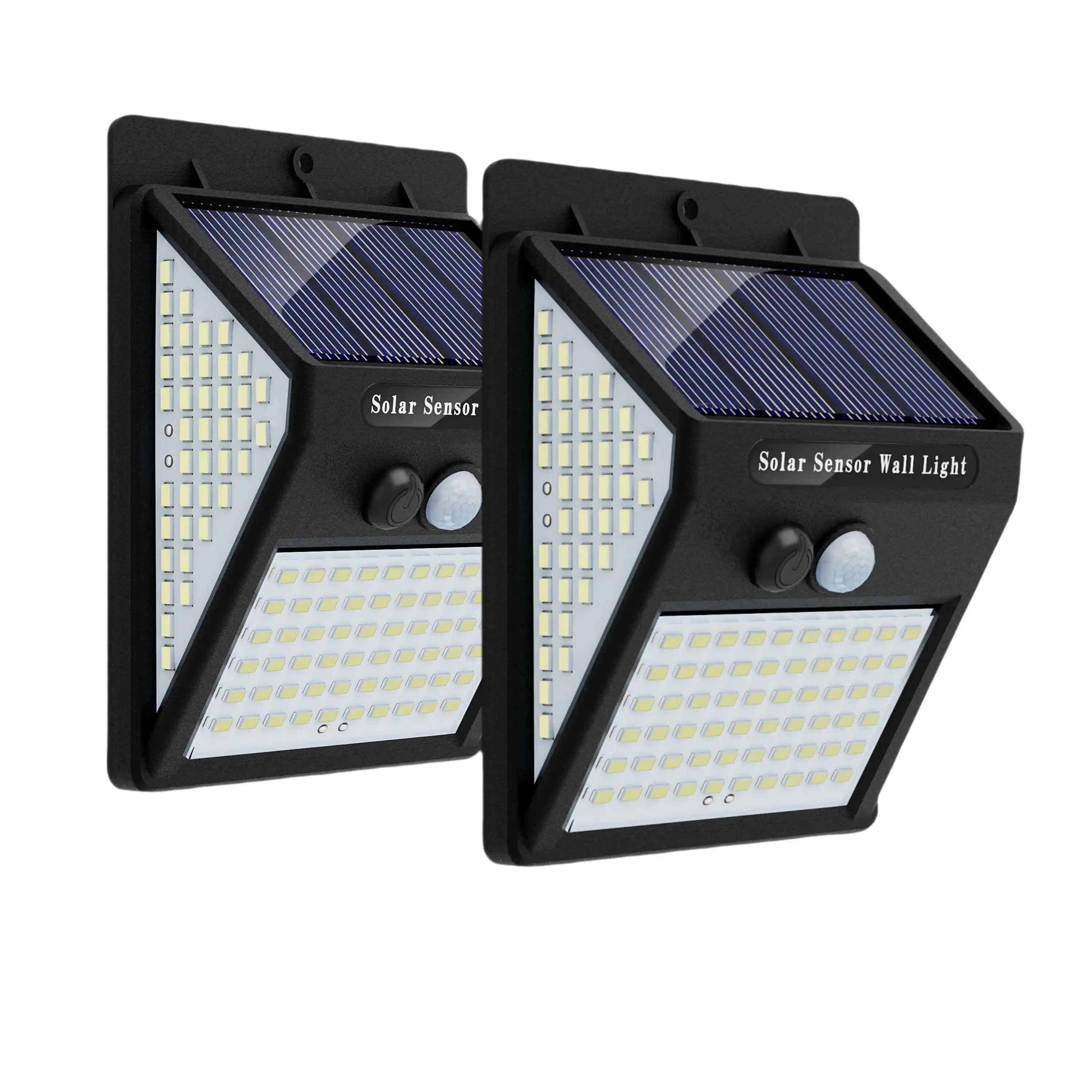 140LED Solar Security Lights Outdoor, Solar Motion Sensor Lights 270ºWide Angle Waterproof Solar Powered Durable Wall Lights Out