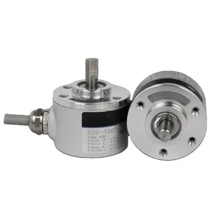 6mm Axis Optical Encoder, DC 5-24V Wide Voltage Absolute Rotary Encoder with Multiple P/R Options