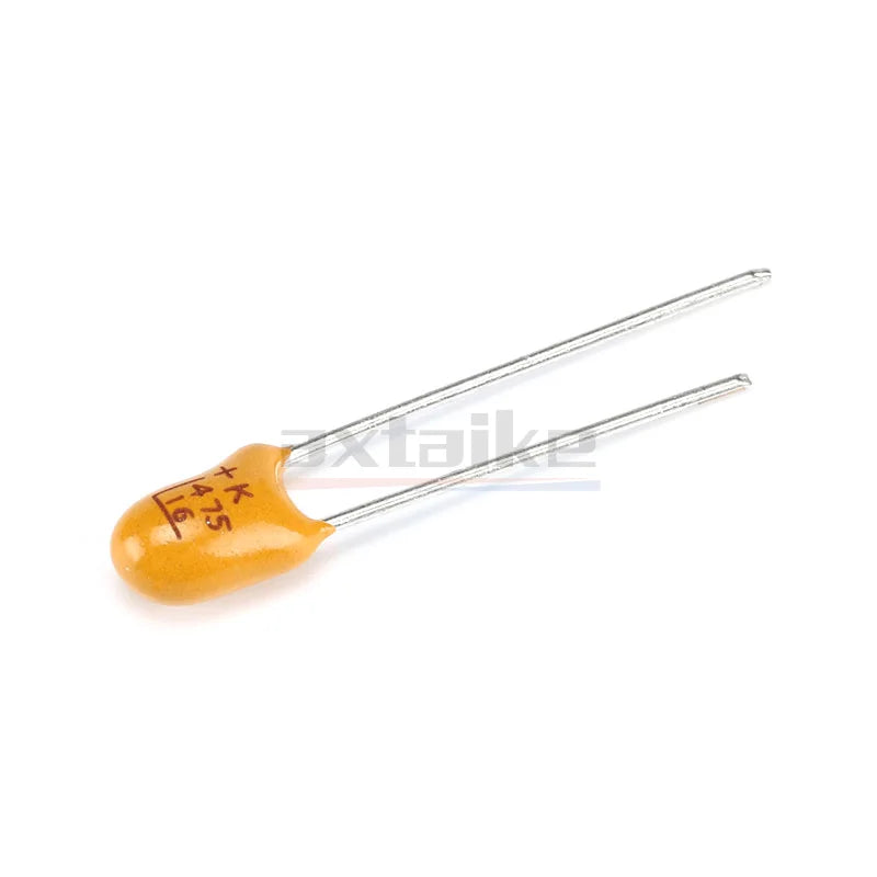 10PCS Tantalum Capacitor 16V 25V 35V 50V 1uF 2.2uF 3.3uF 4.7uF 10uF 22uF 33uF 47uF 100uF 0.1uF 0.22uF 0.47uF 105 225 475 106 476