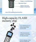 HAWS006A-GPS Handheld portable Weather Station  Temperature Humidity Pressure Sensor Outdoor GPS handheld weather station