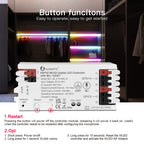 GLEDOPTO WLED LED Controller ESP32 Mic Music UART RGB IC Digital Lights Addressable String Lighting WS2811 WS2812B WS2815 SK6812