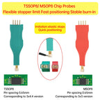 1PCS TSSOP8 MSOP8 Chip Download Burn Write Probe Spring Needle Flash Eeprom Chip Burner Cable Programmer