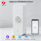 Zigbee 3.0 PIR Motion Sensor Smart Home Human Body Infrared Detector Security  Works With Yandex Zigbee2MQTT Home Assistant