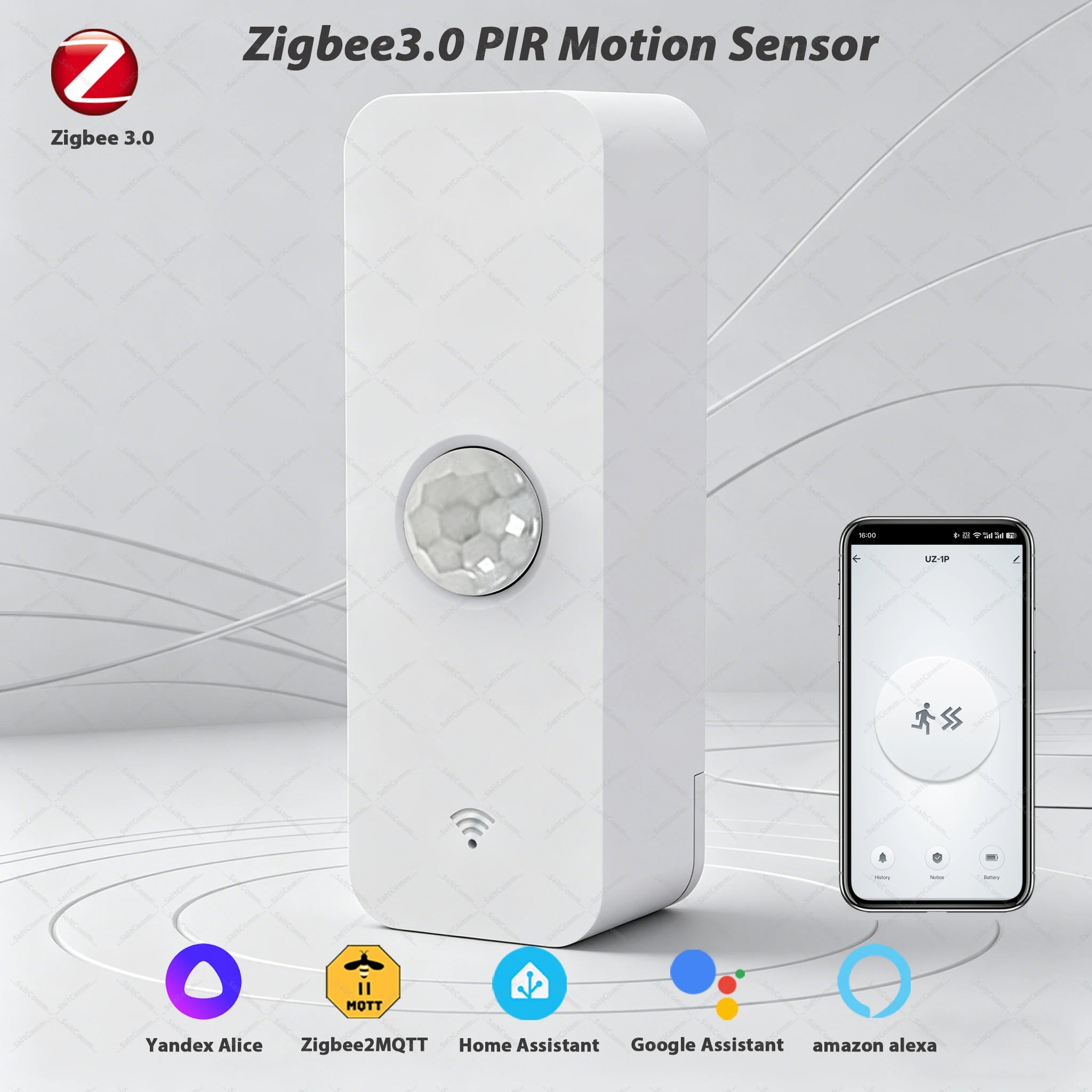 Zigbee 3.0 PIR Motion Sensor Smart Home Human Body Infrared Detector Security  Works With Yandex Zigbee2MQTT Home Assistant