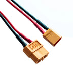 2Pcs 14awg 15cm/30cm XT60 Female Plug to XT30 Male Connector Adapter Charge Cable for ISDT Style Chargers