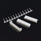 100PCS JST PH 2.0 2P 3P 4P 5P 6P 7P 8P 9P 10P 11P 12 Pin Header PH2.0 2mm Connectors Leads PH-AW PH-Y Curved Pins Male Shell