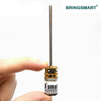 Bringsmart M3 Screw 55mm Threaded Shaft 3V 6V 12V DC Motor 15/30/60/100/150/200/250/300/600rpm Mini Electric Gear Reducer N20