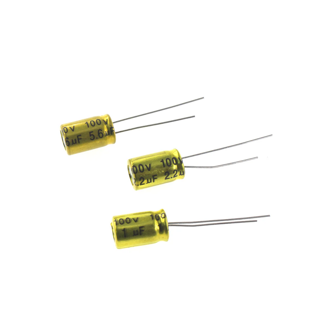 50Pcs 100V Audio Capacitor Non Polarity Frequency Divider Crossover Polypropylene 1UF 1.5UF 2.2UF 3.3UF 4.7UF 5.6UF 6.8UF