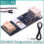Stainless Steel Waterproof DS18B20 Digital Temp Sensor Probe 1m Cable PH2.0 Interface for Arduino ESP32 Microbit Raspberry Pi