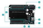 ESP32 WiFi + Bluetooth 4.2 BLE NodeMCU Development Board with USB Cable Compatible with Arduino for IoT Projects