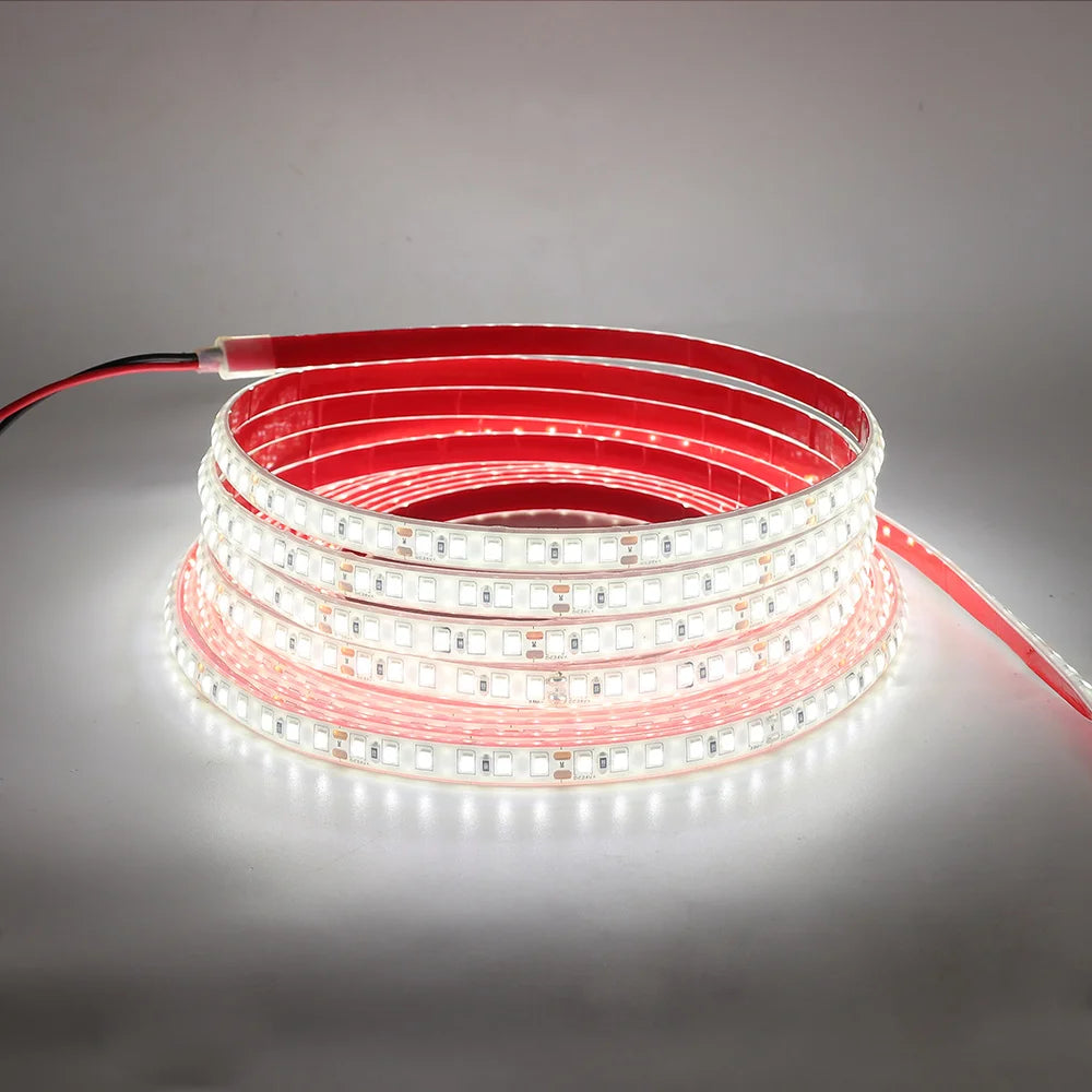 12V 24V 5m 10m 20m LED Strip Light IP68 Waterproof 2835 9 Colors Flexible Tape with 2pin Wire 120LED/m Bright Ribbon 0.5m 1m 2m