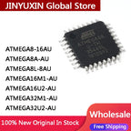 5-100Pcs ATMEGA8A ATMEGA8A-AU ATMEGA8A-AUR TQFP-32 AVR microcontroller MCU chip IC Chip In Stock Wholesale