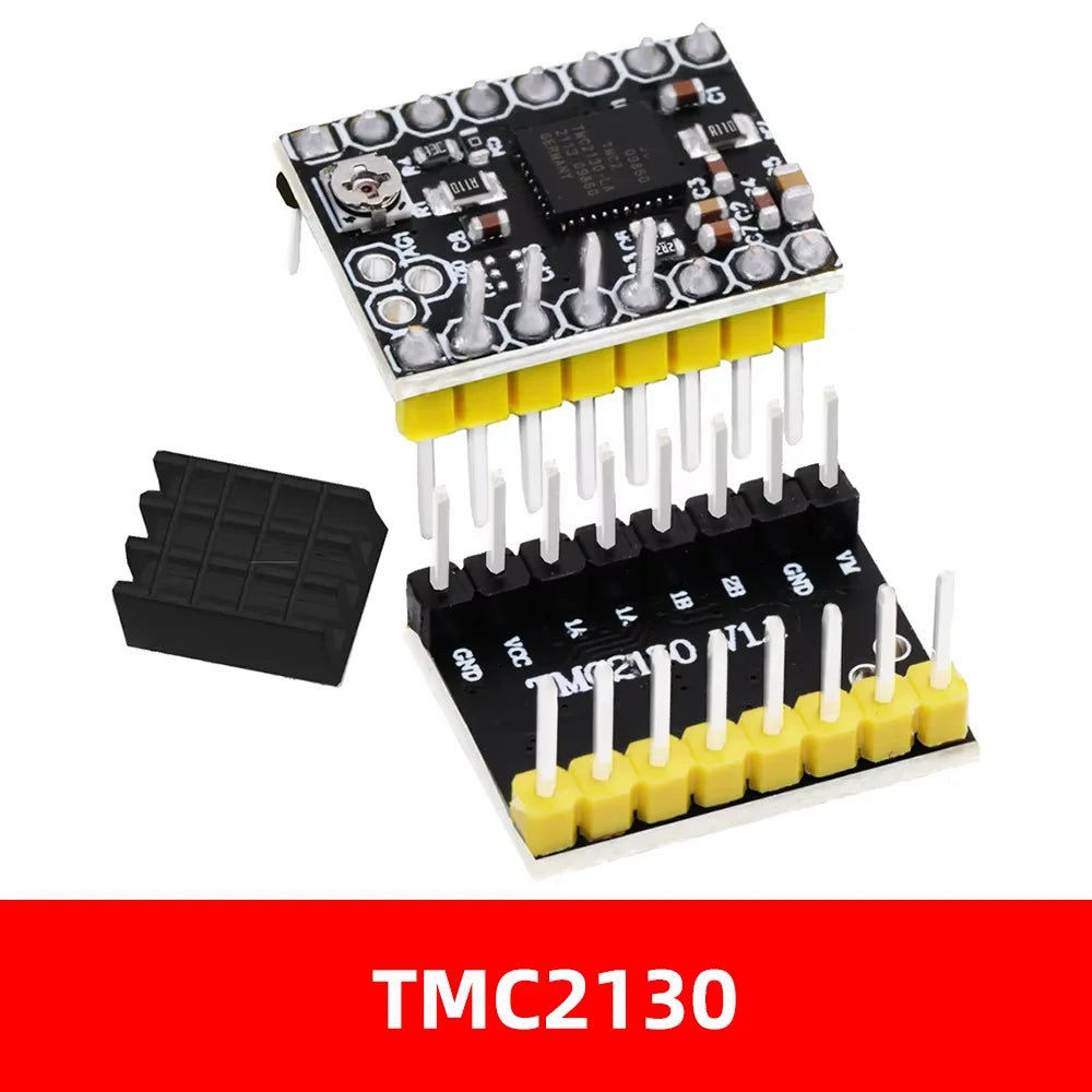 5.5v-28v TMC2130 TMC2209 compatible stepper motor silent driver module 256 subdivision replaces TMC2208 A4988