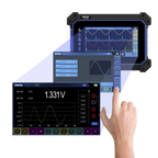 Hantek TO1254D TO1154D 4 Channels Touch Screen Digital Oscilloscope Portable USB Oscilloscopes + Signal Source+Multimeter Tester