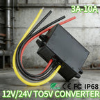12V 24V to 5V 3A 5A 10A 8-36V to 5V Step Down Power Converter 8-36V Buck to 5V Supply Switching Power for Car Quality Toys