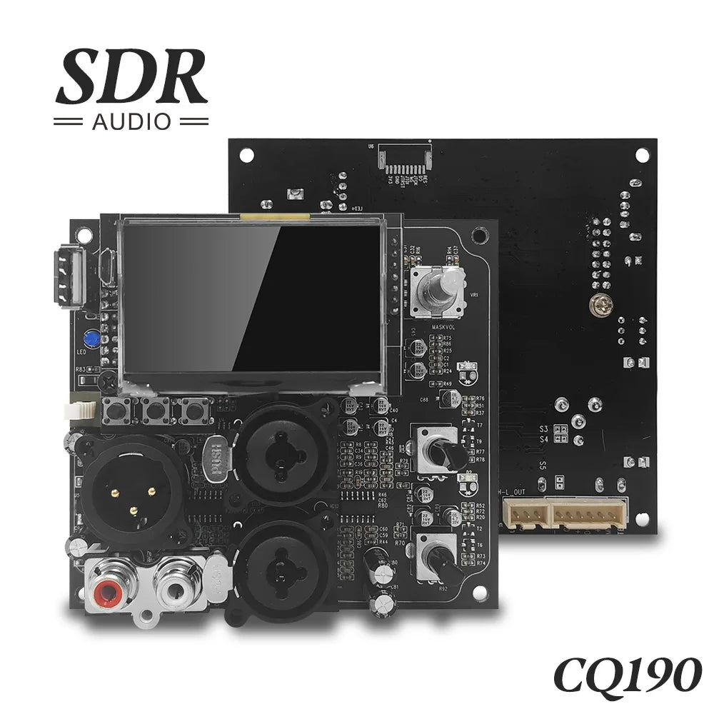 ShennDare CQ380 Digital DSP Module 96kHz 2 In 4 Out Audio Processor FIR Filter for Power Amplifier Speaker Management
