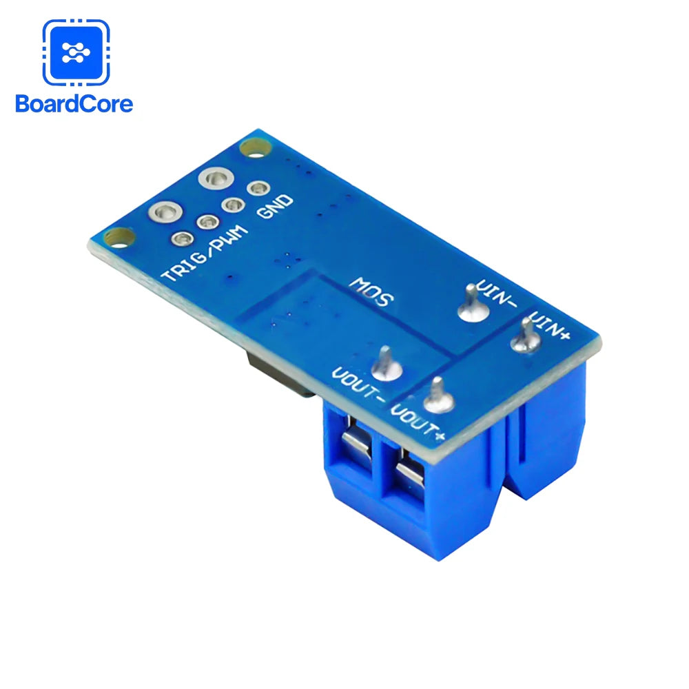 1-10pcs 15A 400W MOSFET Trigger Switch Driver Module PWM Regulator Control Panel DC 5V-36V Dual MOS High Current for Arduino