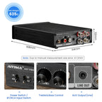 AIYIMA A07 PRO Bluetooth Amplifier TPA3255 QCC304X Stereo 2.0 Channel 300Wx2 Power Digital Amplifier RCA APT-X Home Sound AMP