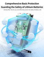 SMART BMS 400A 420A HighCurrent 4-30S BMS for Lifepo4 Li-ion Battery with BT UART for Golf Cart EV and Industrial Energy Storage