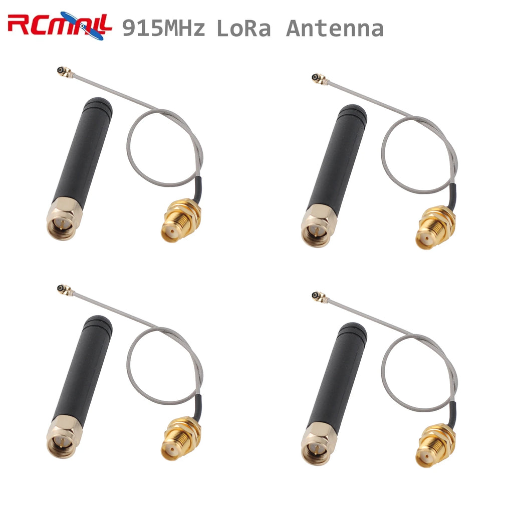 4PCS 868MHz 915MHz LoRa Antenna U.FL/I-PX to SMA Connector Antenna for Lora Board IOT Lora32u4 II Wifi Lora32 Lora Module