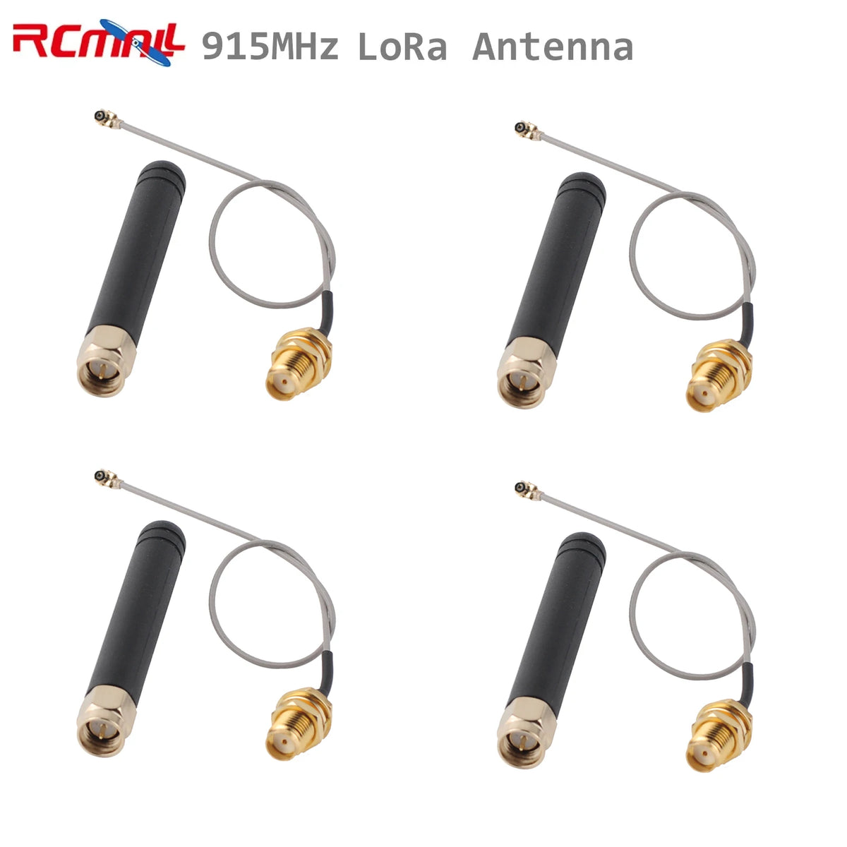 4PCS 868MHz 915MHz LoRa Antenna U.FL/I-PX to SMA Connector Antenna for Lora Board IOT Lora32u4 II Wifi Lora32 Lora Module