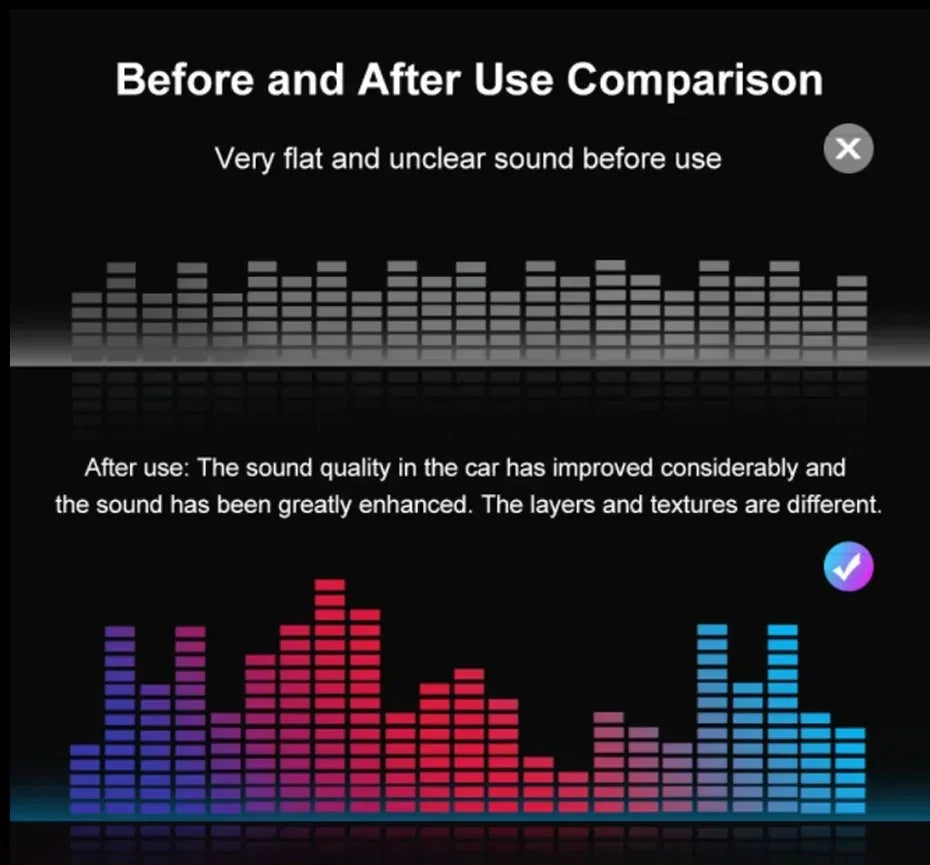 Car DSP Amplifier for Android Radio 16PIN Stereo HIFI Speakers Upgrade 4*50W Digital Audio Signal Processor BT APP EQ Adjustment