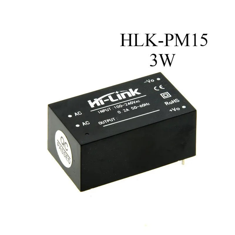 220V to 5V/3.3V/9/12V/24V 3W 5W Mini Power Supply Module Step Down Buck Module AC to DC HLK-5M03/09/12/24 HLK-PM03/09/0612/24