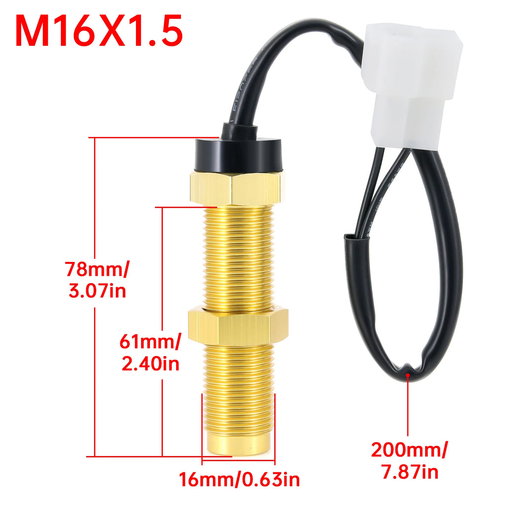 6 Gauge Set 85mm GPS Speedometer Tachometer 52mm Water Temp Fuel Voltmeter Oil Pressure Meter With 1/8 NPT Sensor For Boat Car