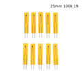 NEW 10pcs NTC Thin Film Thermistor 2.5cm 5cm 3950 10K 50K 100K MF5B SMD 1% 5% Temperature Sensor