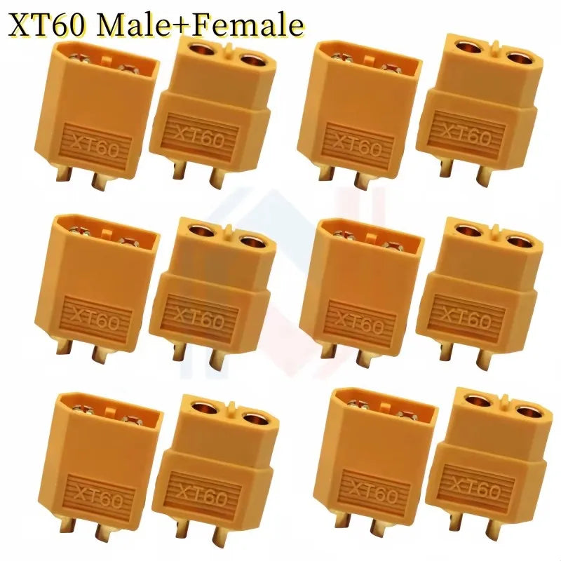 XT60 XT-60 Male/Female Bullet Connectors Cable Plugs With Silicon 12AWG Wire For RC Lipo Battery Quadcopter Multicopter