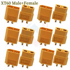 XT60 XT-60 Male/Female Bullet Connectors Cable Plugs With Silicon 12AWG Wire For RC Lipo Battery Quadcopter Multicopter
