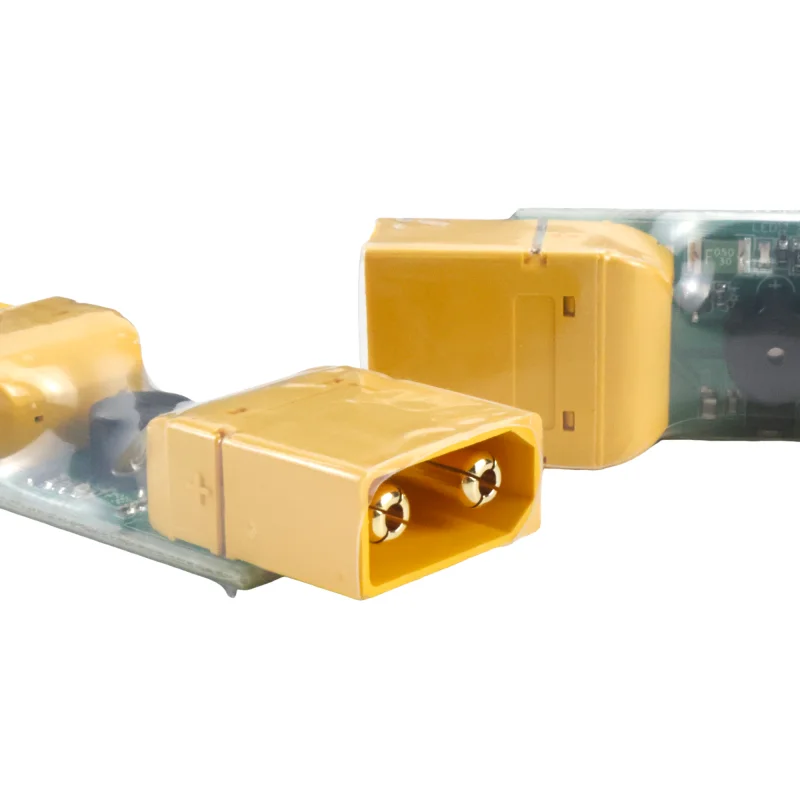 Smoke Stopper XT90 Connector LED Buzzer Alarm 1.2A Current Limit Protection for 2-6S FPV Drone First Power Up Test