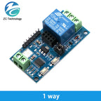 ESP8266 ESP-01 5V 1 Channel 2 Way WiFi Relay Module Things Smart Home Remote Control Switch ESP01 WIFI Wireless Module Phone APP