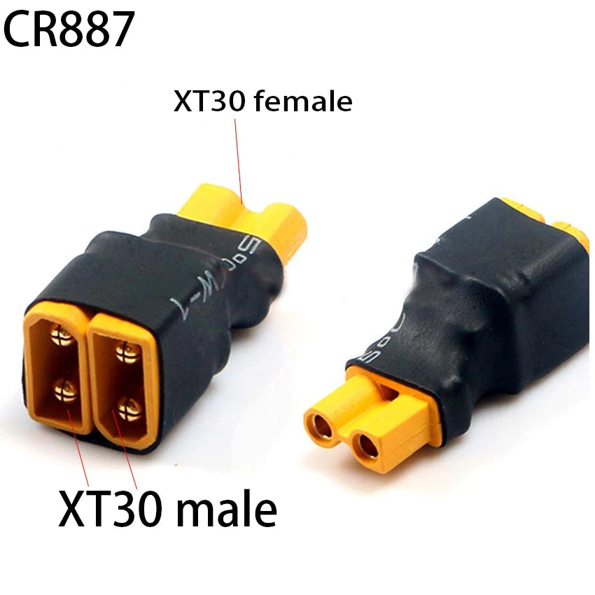 1Pcs XT30 XT60 Parallel Adapter Converter Connector Cable Lipo Battery Harness Plug Wiring