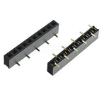 10pcs 2.54mm SMD Stackable 1x2P/3P/4P/5P 6P 8P 10P 40P PH8.5 Single Row Rohs SMT Female Pin Header 40Pin Interleaved Connectors