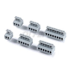 5Pcs KF235 Spring Type PCB Terminal Block KF235 3.81mm Pitch 5.0mm DG235 Screw Free Press Type 235 2P 3P 4P 5P 6Pin Connector