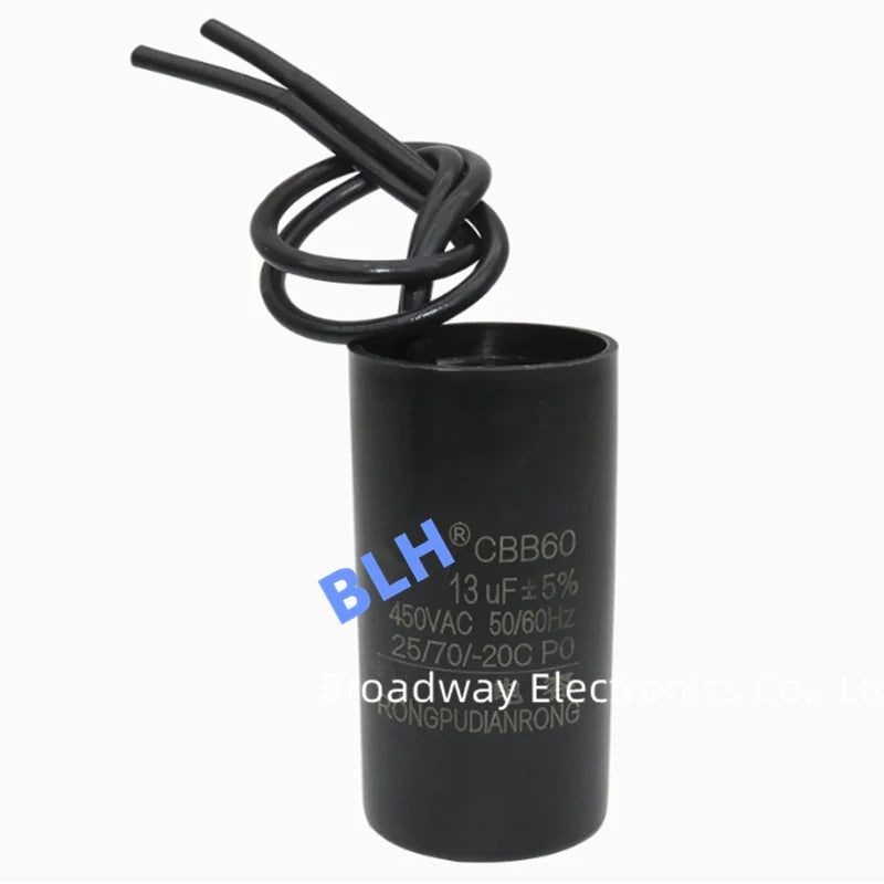 CBB60 Circulating Pump Heating Pump Washing Machine Water Pump Capacitance 450V 450VAC 7UF 8UF 9UF 11UF 13UF